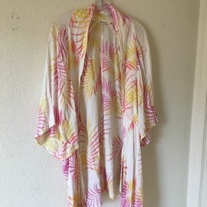 Pool Coverup Kimono style